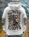 THE CLOSER I GET TO NATURE DEER CAMO ALL OVER PRINT - TYTD0911242