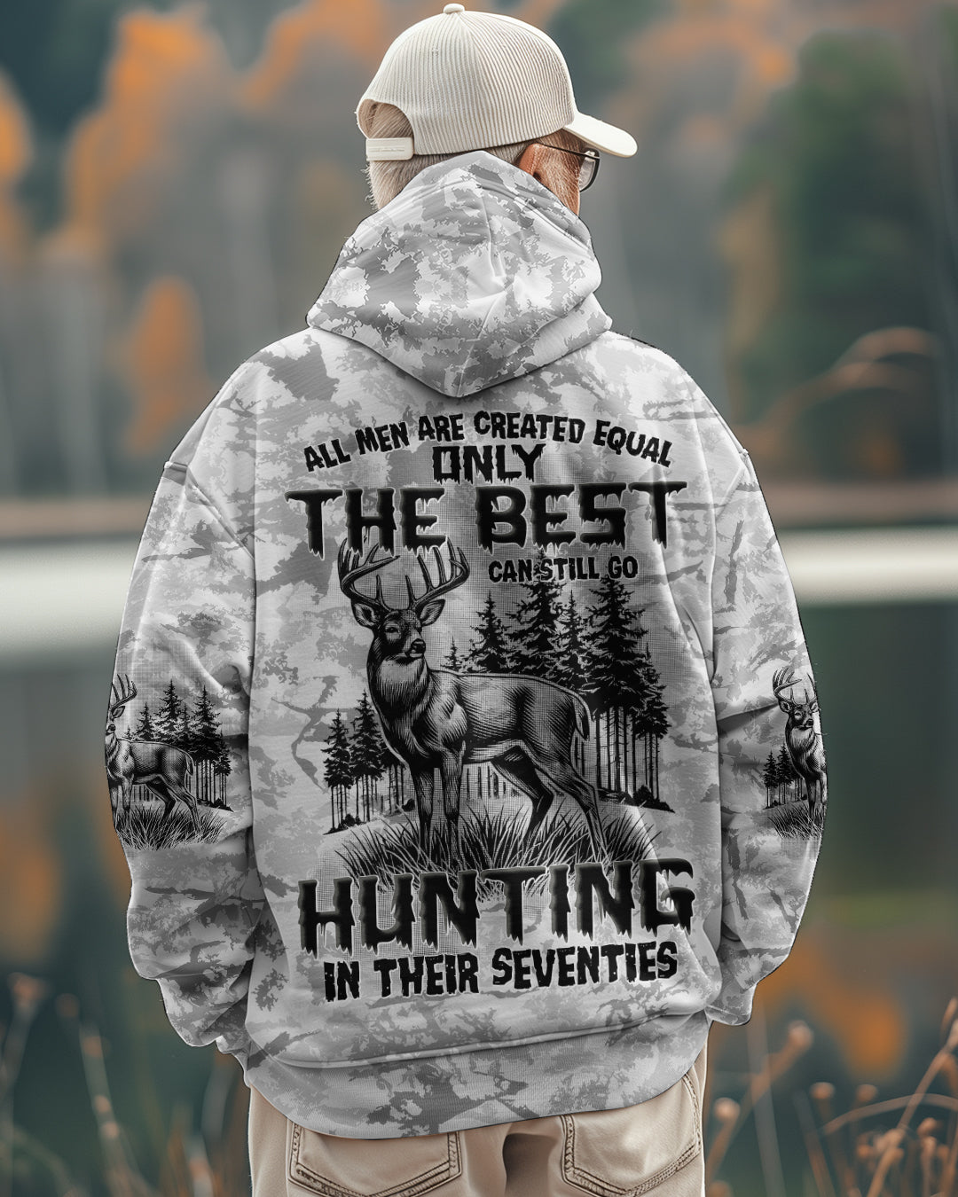GO HUNTING IN THEIR SEVENTIES ALL OVER PRINT - TYTD1912244
