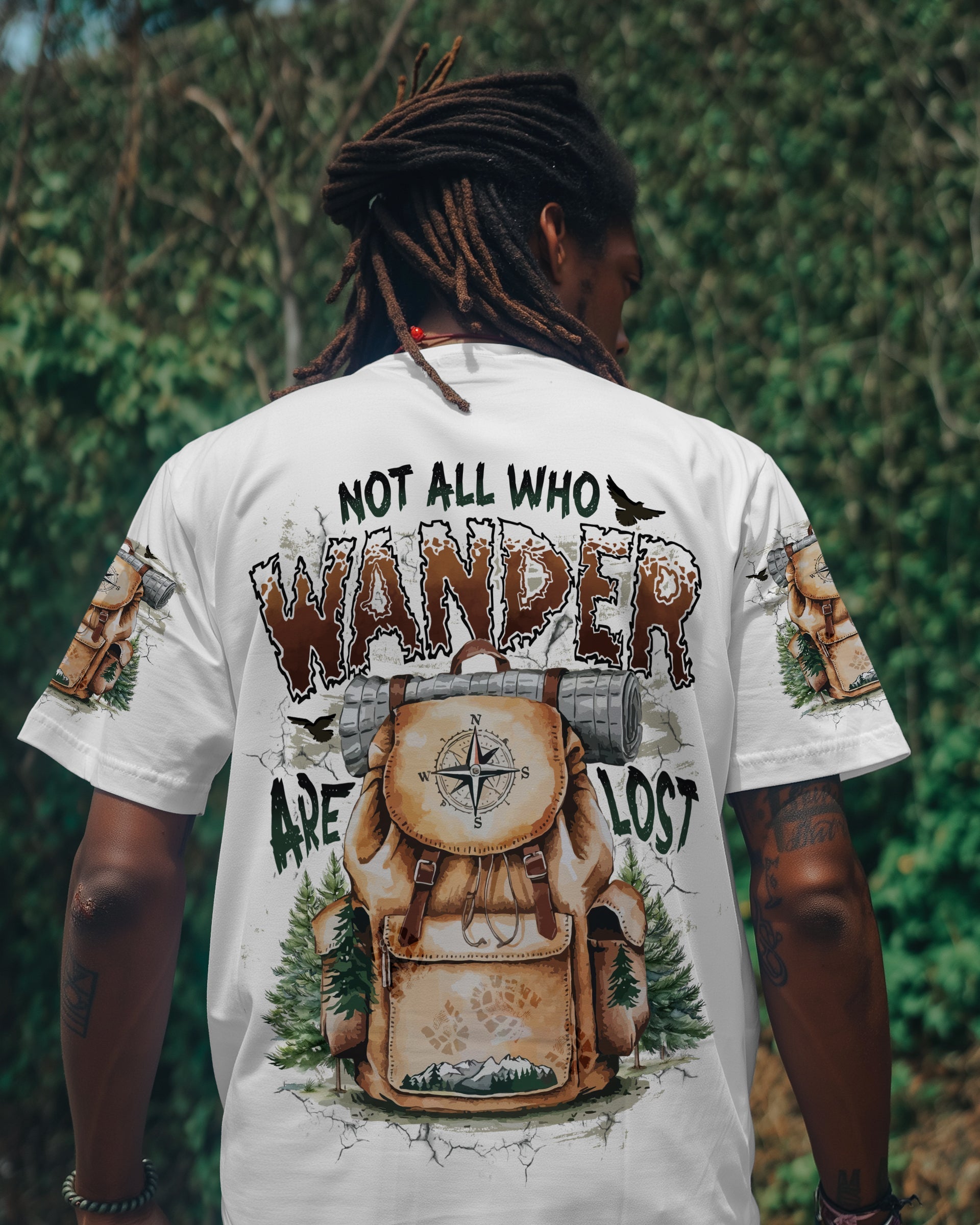 NOT ALL WHO WANDER ARE LOST ALL OVER PRINT - TYTD0309253