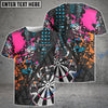 BlueJose Darts Colorful Personalized Name Shirt