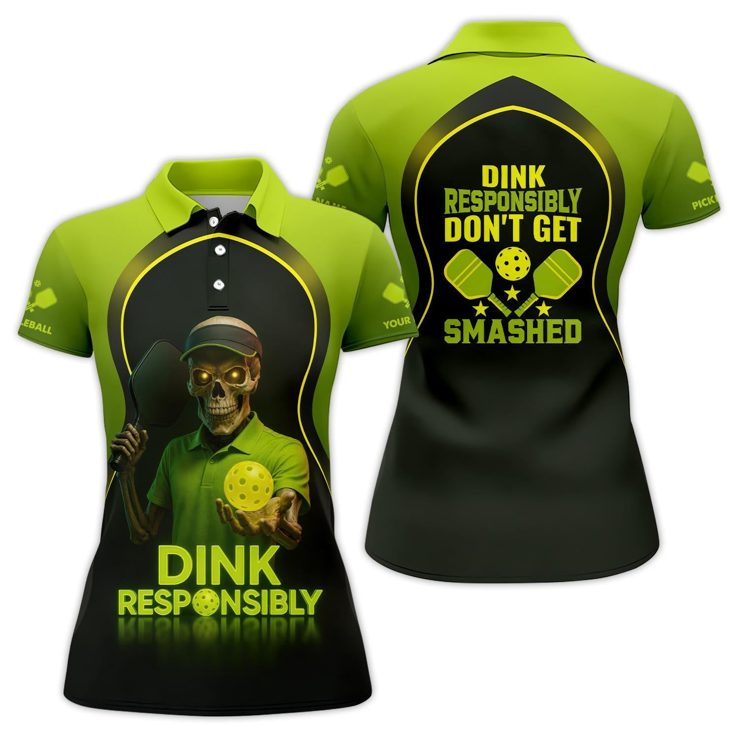 Pickleball Dink Responsibly Shirt, Custom Name Pickleball T Shirt, Pickleball Uniforms