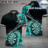 BlueJose Darts Fire Lava Customized Name Shirt (4 Colors)