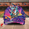 BlueJoses Bowling And Pins Funny Shark Graffiti Pattern Personalized Name Cap