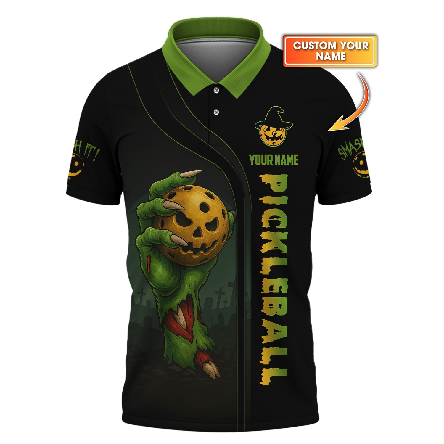 Personalized Pickleball Halloween Shirt, Funny Pickleball Shirts, Pickleball Lover Gifts