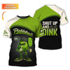 Shut Up and Dink Pickleball Shirt, Custom Name Pickleball T Shirt, Pickleball Uniforms