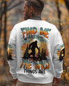  FIND ME WHERE THE WILD THINGS ARE BIGFOOT ALL OVER PRINT - TYTM0811243
