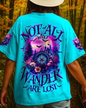NOT ALL WHO WANDER ARE LOST COMPASS HALLOWEEN ALL OVER PRINT - TYTM1007254
