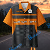 Bluejose Personalized 1958 Chevrolet Corvette C1 Garage Mechanic Hawaiian Shirt