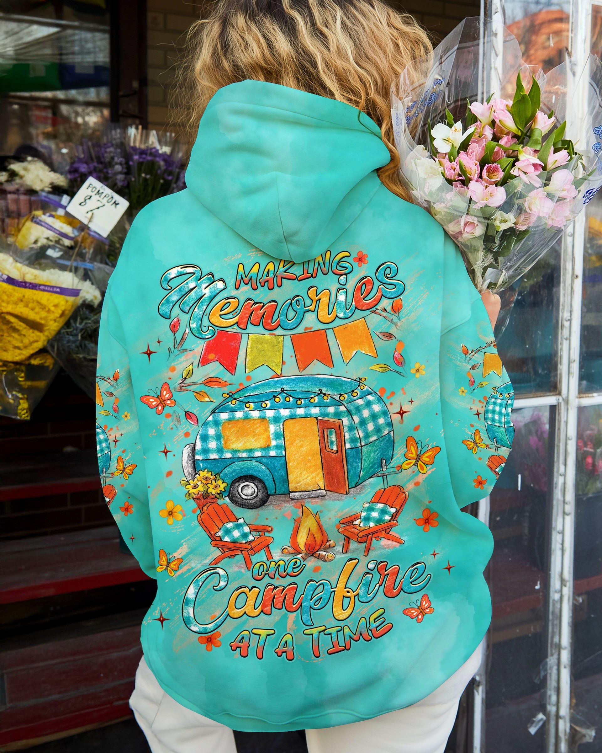 MAKING MEMORIES ONE CAMPFIRE AT A TIME ALL OVER PRINT - YHHG2209251