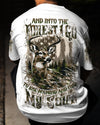 AND INTO THE FOREST I GO DEER ALL OVER PRINT - YHLN1509252