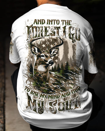 AND INTO THE FOREST I GO DEER ALL OVER PRINT - YHLN1509252