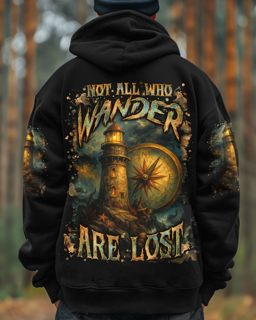 NOT ALL WHO WANDER ARE LOST ALL OVER PRINT - YHLN2606252