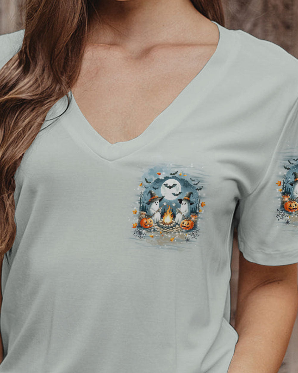 LET'S GET TOASTED BOOS HALLOWEEN ALL OVER PRINT - YHDU3008243