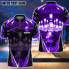 BlueJose Thunder Bowling and Pins Multicolor Personalized Name Team Name 3D Shirt (6 Colors), Personalized Shirts For Bowling Players