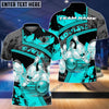 BlueJose Bowling Ball And Pins Multicolor Personalized Name 3D Shirt, Personalized Shirts For Bowling Players
