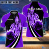 BlueJoses Bowling And Pins Fire Fly Personalized Name Team Name 3D Shirt