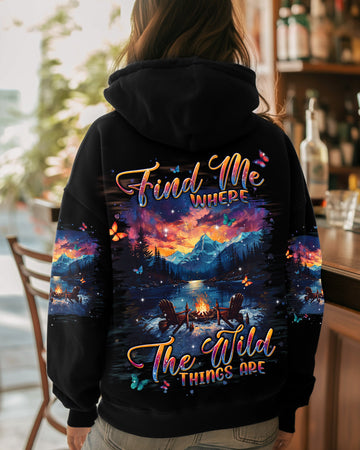 FIND ME WHERE THE WILD THINGS ARE ALL OVER PRINT  - TLPQ1810241
