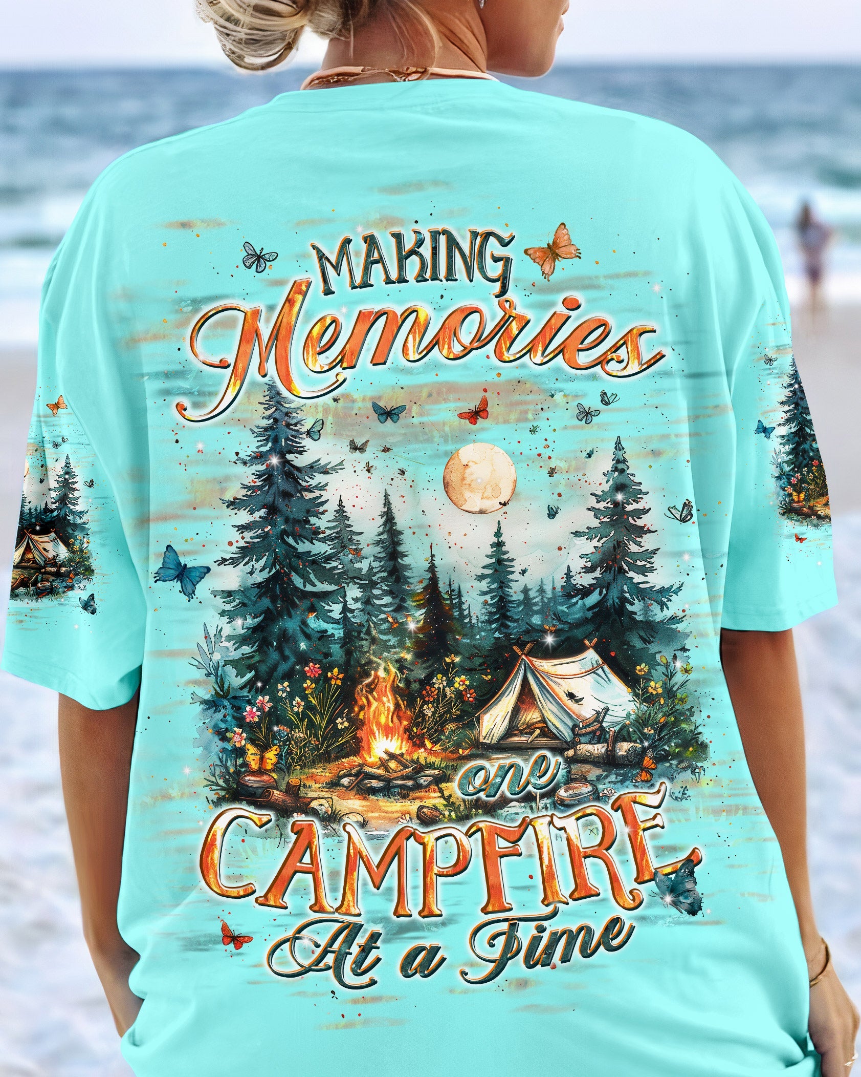 MAKING MEMORIES ONE CAMPFIRE AT A TIME ALL OVER PRINT - TLPQ2304241