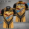 BlueJose Darts Flaming Phoenix Personalized Name, Team Name Shirt (4 Colors)
