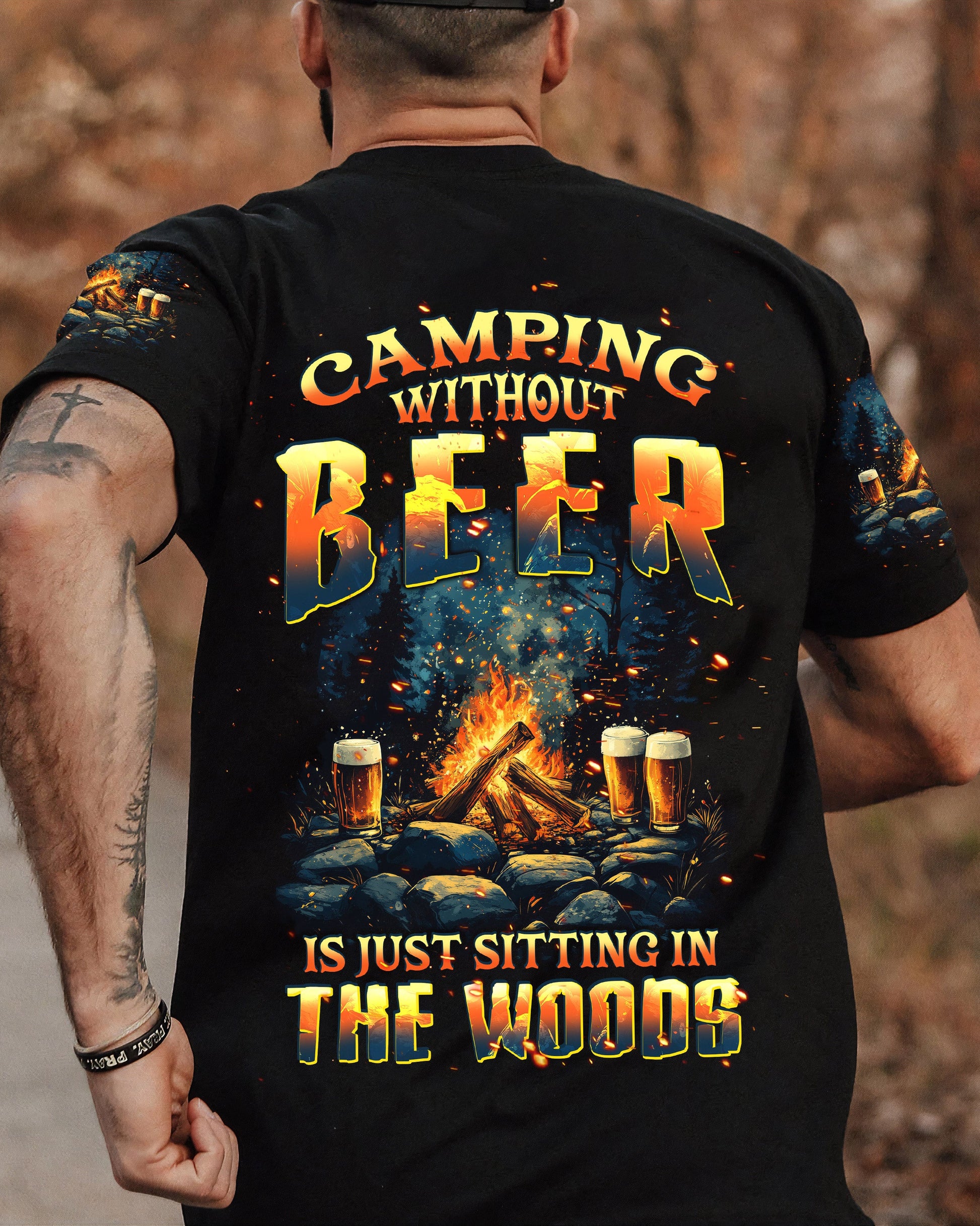 CAMPING WITHOUT BEER ALL OVER PRINT - TYPQ0406254