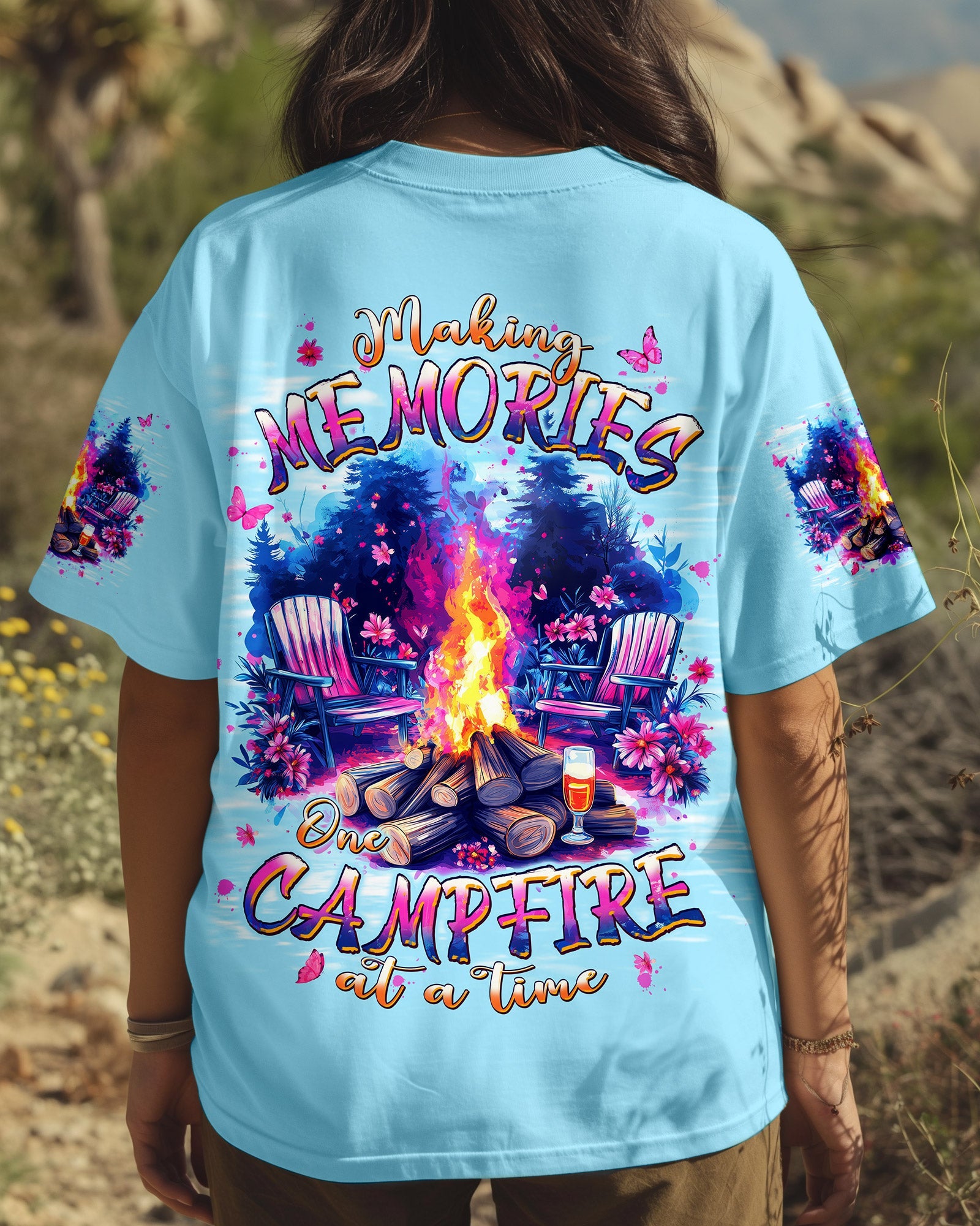 MAKING MEMORIES ONE CAMPFIRE AT A TIME ALL OVER PRINT - TYPQ0606254