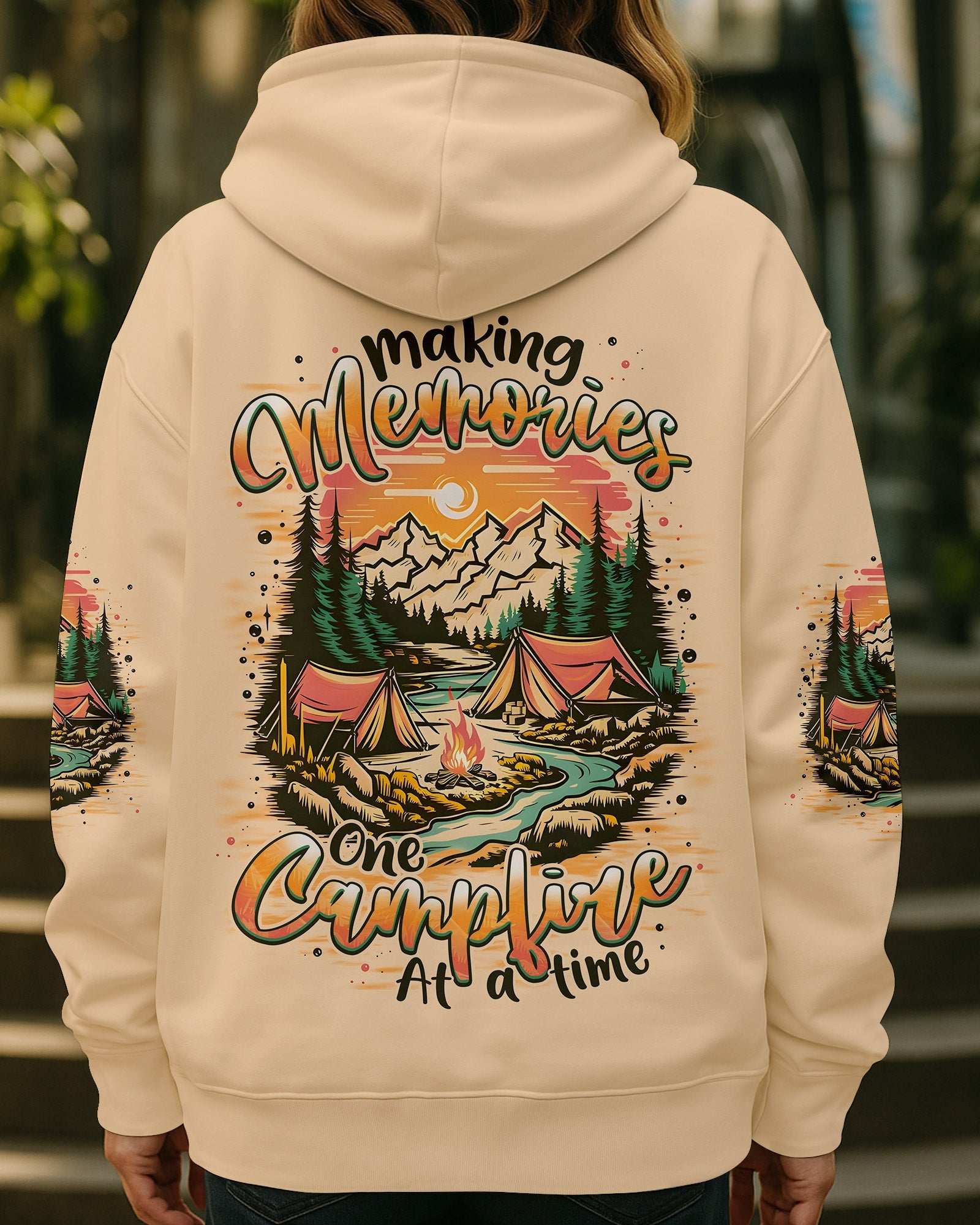 MAKING MEMORIES ONE CAMPFIRE AT A TIME ALL OVER PRINT - TYPQ1308253