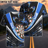 BlueJose  Flaming Magma Darts Personalized Name, Team Name Shirt (4 Colors)