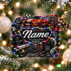 Bluejose Personalized Garage Car Enthusiast Acrylic Ornament