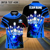 BlueJoses Bowling and Pins Winner Personalized Name, Team Name 3D Shirt