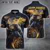 BlueJose Darts Storm Tiger Personalized Name, Team Name 3D Shirt (4 Colors)