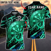 BlueJose Darts Dartboard Bullseye Elite Aim Personalized Name, Team Name Unisex Shirt (6 Colors)