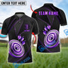 BlueJoses Archery Premium Crown Customized Name 3D Shirt (4 Colors)