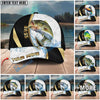 BlueJose Fishing Gold Black Dynamic Jump Personalized Cap (13 Breeds)