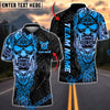 BlueJose Darts Sport Skull Warrior Tribal Personalized Name, Team Name Unisex Shirt (4 Colors)