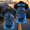 BlueJose Darts Skull Reaper Customized Name, Team Name 3D Shirt (4 Colors)