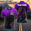 BlueJose Darts Minotaur Fury Customized Name, Team Name 3D Shirt (4 Colors)