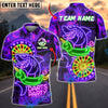 BlueJose Darts Party Shark Inflatable Neon Customized Name, Team Name 3D Shirt (4 Colors)