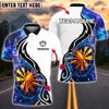 BlueJose Darts Tribal Energy Customized Name, Team Name 3D Shirt (4 Colors)