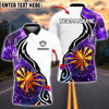 BlueJose Darts Tribal Energy Customized Name, Team Name 3D Shirt (4 Colors)