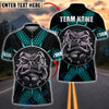 BlueJose Darts Bulldog Fierce Customized Name, Team Name 3D Shirt (4 Colors)