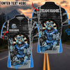 BlueJose Darts Muscular Bulldog Urban Style Personalized Name, Team Name Shirt (4 Colors)