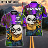 BlueJose Darts Fear The Panda Graffiti Style Personalized Name, Team Name Unisex Shirt (4 Colors)