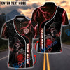BlueJose Darts Lightning Grim Reaper Dartboard Multicolor Options Personalized Name Shirt (4 Colors)
