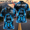 BlueJose Darts Fire Cartoon Cool Streetwear Style Personalized Name, Team Name Unisex Shirt (4 Colors)