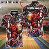 BlueJose Bowling And Pins Angry Hornet Beer Customized Name, Team Name 3D Shirt (6 Colors)