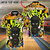 BlueJose Bowling Graffiti By The Order Of Peaky B Customized Name, Team Name 3D Shirt (6 Colors)