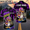BlueJose Darts Funny Duck Cartoon Character Urban Streetwear Vibrant Sportswear Personalized Name, Team Name Unisex Shirt (4 Colors)