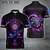 BlueJose Darts Lightning Skull Personalized Name, Team Name Shirt (4 Colors)