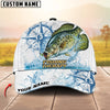 BlueJose Fishing Outdoor Water Splash Compass Graphic Personalized Cap (13 Breeds)