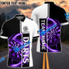 BlueJose Darts Plain Personalized Name, Team Name Shirt (4 Colors)